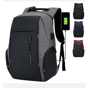 18" Anti-Theft Laptop Backpack School Bag Water-Repellent W/USB Charging Port